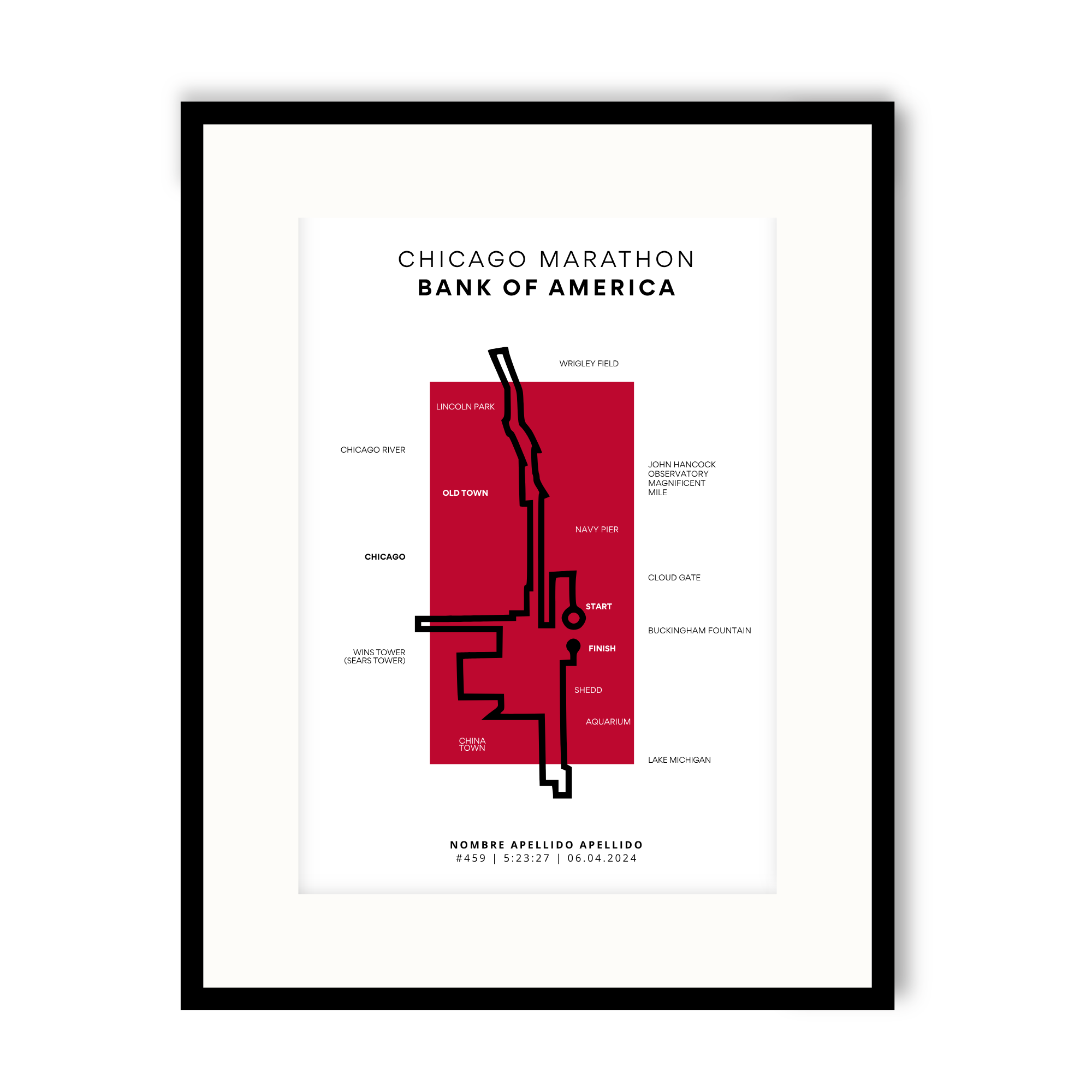 Maratón de Chicago Grande